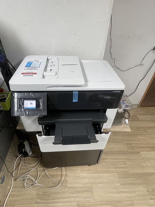 충북 청주 A3 무한잉크 복합기 HP7740 설치 사진 4