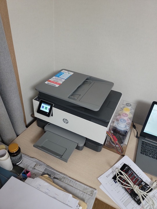 청주 가정용 복합기 렌탈 HP9010 설치현장 사진 4